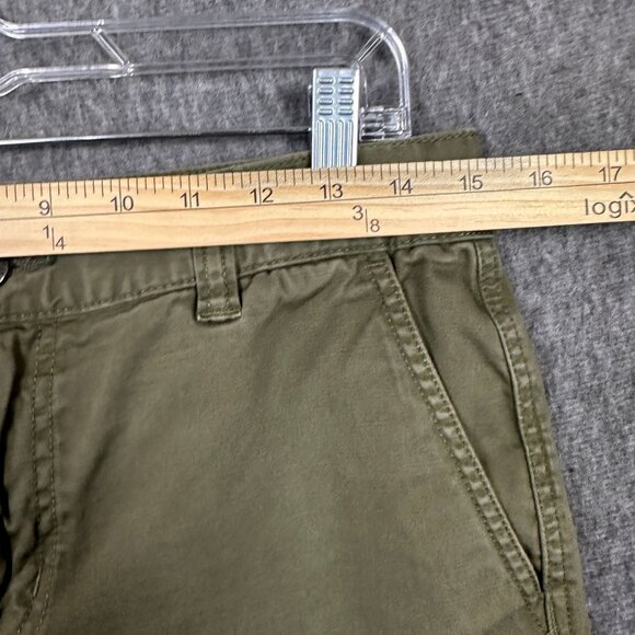 Current/Elliott Olive Green Ankle Pants Womens Size 28 Cotton Comfortable - Picture 10 of 14
